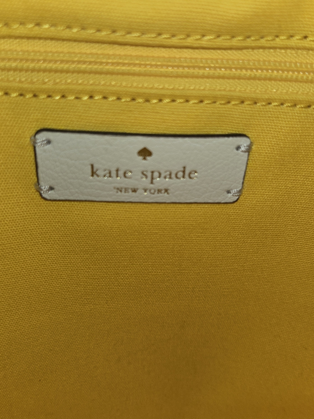 Kate Spade New York Novelty Perfect Picnic Lemon Woven Tote EUC - Picture 11 of 14